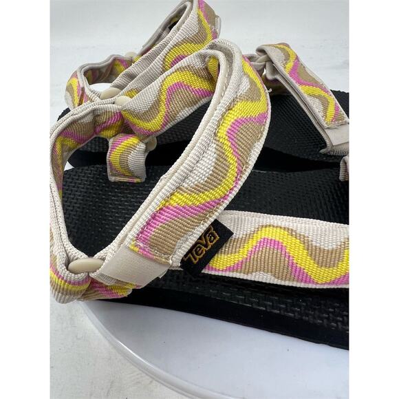 Teva Women's Original Universal Sandal Size 8 Black Slingbac - Picture 2 of 10